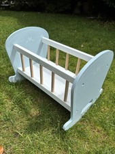 Great Little Trading Company Baby Doll Rocking Crib Cot