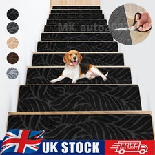 15x Stair Pads Set Carpet
