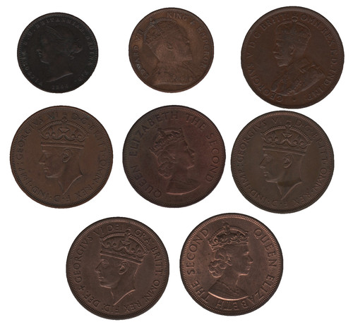 Jersey coins bulk lot - –,
