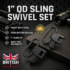 1" QD Sling Swivels Set 2