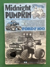 Tamiya ORIGINAL Midnight Pumpkin Manual FORD F100 licensed 58070 (NOT re-re)