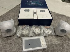 BabySense HD S2 Video BABY MONITOR LCD 5" Split Screen 2 Camera Night Light