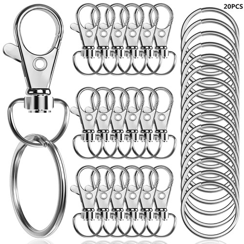 20pcs 32mm swivel lobster - 32mm,