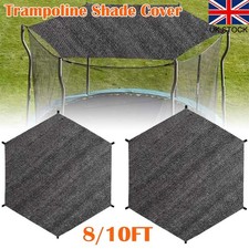 8/10FT Outdoor Trampoline Sunshade Tent Cover  Trampoline Shade Protection Cover