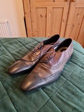 H by Hudson Mens Brogues Brown