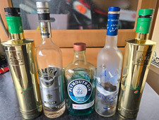 Empty vodka gin alcohol - 5,