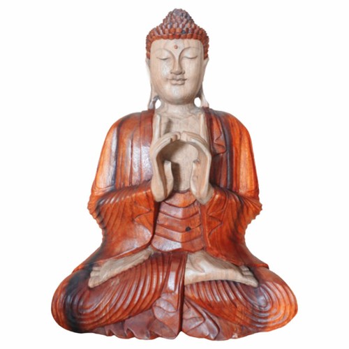 Large hand carved wooden - large,