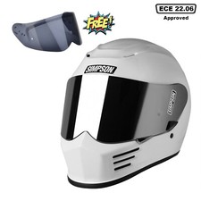 SIMPSON SPEED FULL FACE WHITE