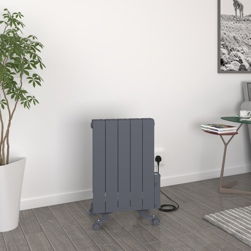 Oil filled 900w electric - filled,