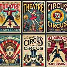 Theartre and Circus Posters