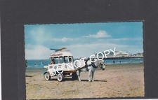 The Whirlybird On The Beach,  Weston Super Mare.    RPPC.