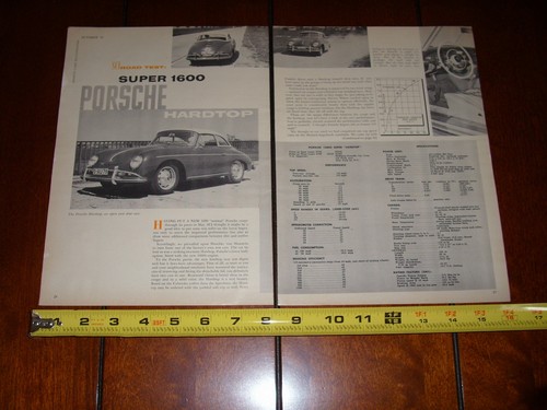 1958 porsche super - super,