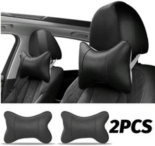2x Premium Car Seat Head Neck