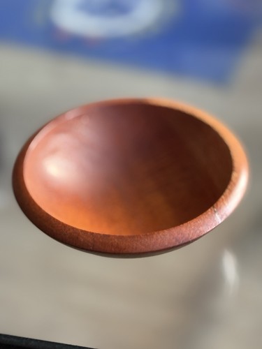Small hand turned wooden bowl - small,