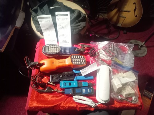 Huge lot telephone line - huge, and