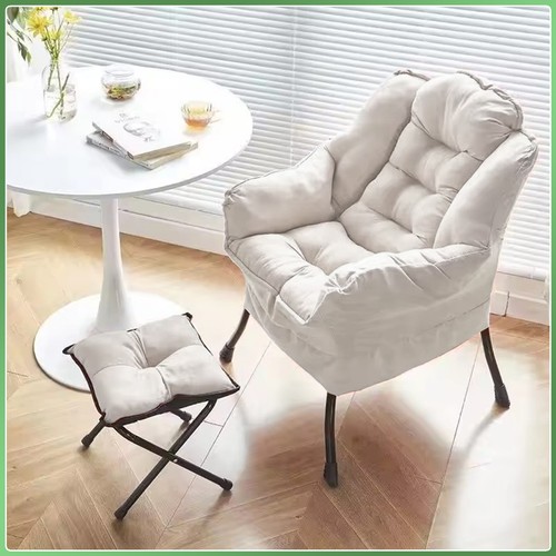 Fabric lazy chair with - fabric,