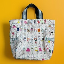 LeSportsac 'Fifi Lapin' Dress Up Print Large Tote Bag - Rare, HTF Artist Edition