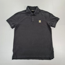 Belstaff Mens Polo Shirt Black