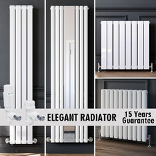 White Radiator Vertical