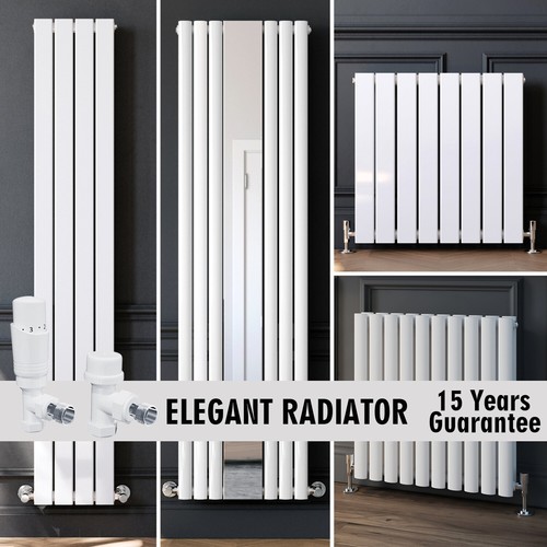 White radiator vertical - radiator,