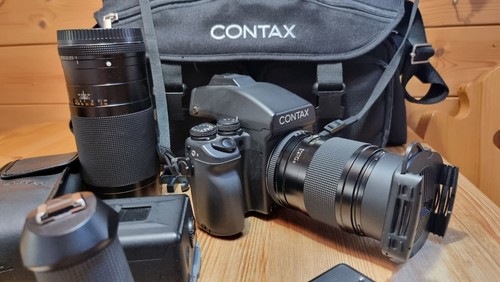 Contax 645 camera kit - contax,