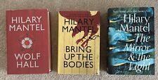 Wolf Hall Trilogy Hilary Mantel Hand Signed All 1st Editions & First printings.
