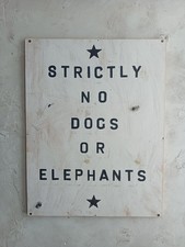 Vintage Sign Notice Board