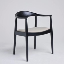 Kenny Dining Chair Grey Faux