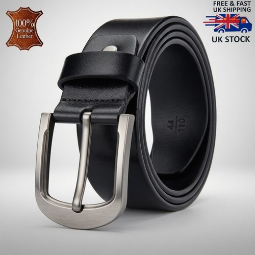 Mens full grain leather belt - mens,