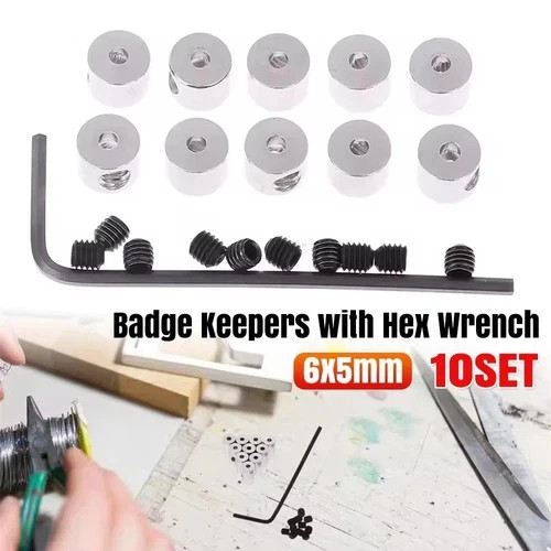 10pcs badge keepers - badge,