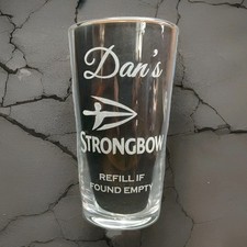 PERSONALISED STRONGBOW PINT