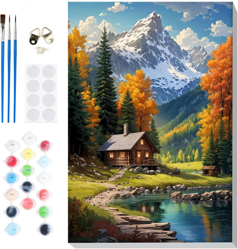 Landscape paint numbers for - paint, by