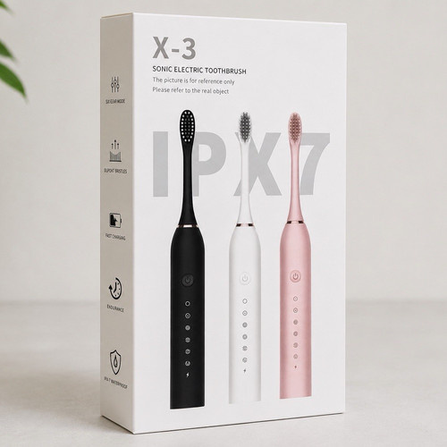 Sonic electric toothbrush - x-3,