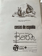 Portfolio of Limited Edition Spanish Art Prints By Miguel Angel Baron 257/309