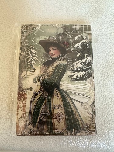 Christmas postcards retro - christmas,