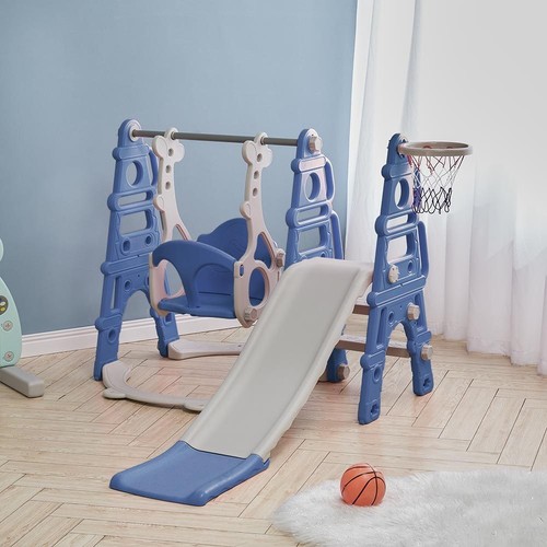 Toddler garden swing slide - garden,