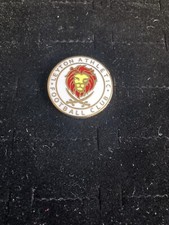 LEYTON  ATHLETIC      FC     -    NON  LEAGUE   ENAMEL  FOOTBALL BADGE  VGC