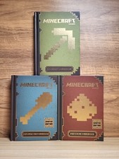 Minecraft Handbook Bundle 3 x Books Set | Beginners | Redstone | Construction