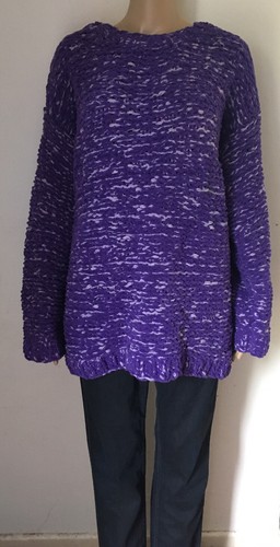 Purple jumper size ml - purple,