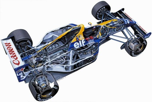 Williams fw14 nigel - a3, mansell