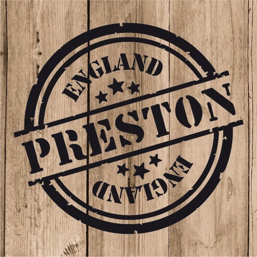 Preston sticker vinyl - preston, cm