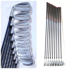 [Lefty / Mizuno] S-100 Iron Set 9pcs 4-5-6-7-8-9-Pw-Fw-Sw TOUR SPIRIT Flex SR