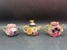 Vintage Floral Teapot