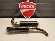 Ducati 916 748 996 998 Two Brothers Racing carbon cans. 45mm