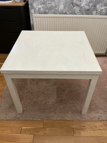 Painted ikea bjursta extending - painted,