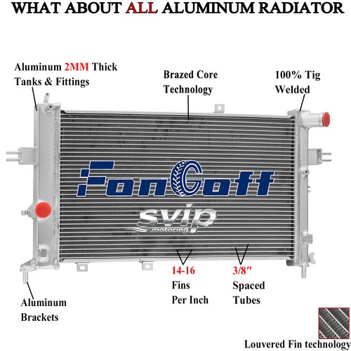Aluminium radiator for - radiator,