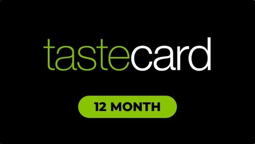 Month digital taste card - 12,