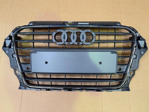 Front bumper radiator grill - front,