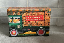 Starbucks Coffee Company Truck Tin Storage Box