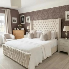 New Winged Bed Frame Plush